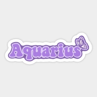 Aquarius Sticker
